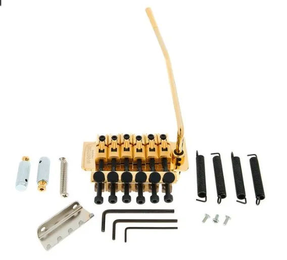 Gotoh GE1996T – 6-Strunové Floyd Rose Tremolo, Zlatá Gotoh GE1996T – 6-Strunové Floyd Rose Tremolo, Zlatá
