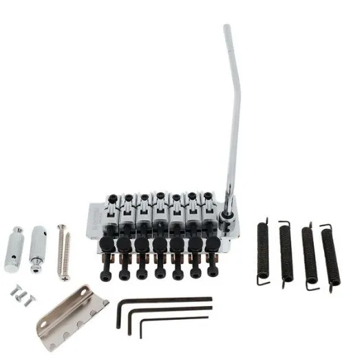 Gotoh GE1996T-7 – 7-strunové Floyd Rose tremolo, Chróm