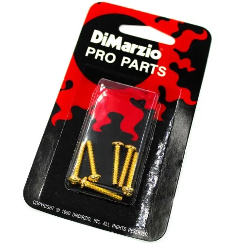 Dimarzio FH1310 Sada Šrobov pre Snímač Single Coil - Zlatá