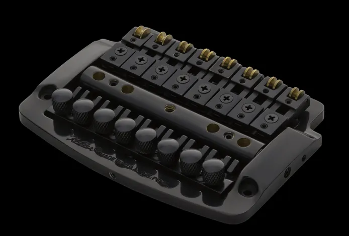 Kahler 2328 Professional – 8-strunový Flat Mount tremolo systém, Čierny