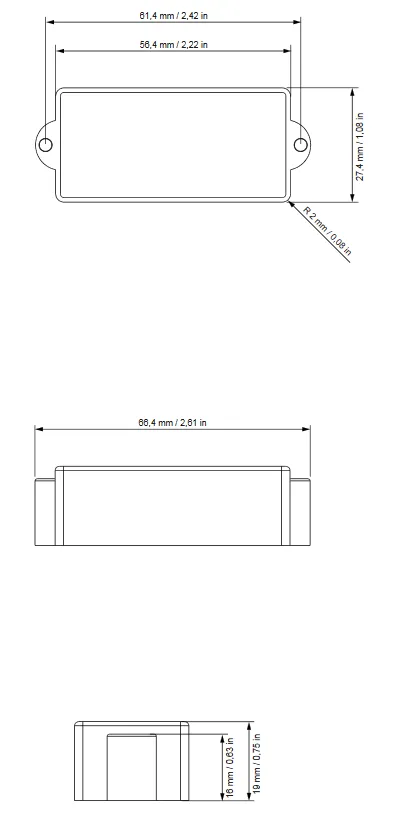 Delano PMVC 4FE/M2 Split Coil Snímače pre 4 strunovú Basgitaru Čierna 