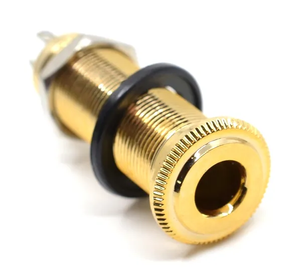 Partsland T2 Stereo barrel jack, Zlatý
