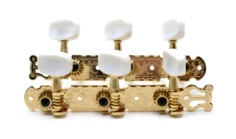 Partsland – Ladiace mechaniky pre klasickú gitaru, 10 mm, Zlatá