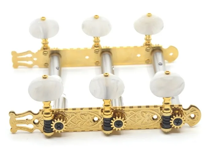 Gotoh 40AR20002WS – Ladiace mechaniky pre klasickú gitaru, 10.2 mm , Zlaté