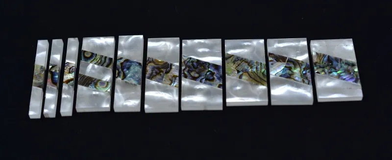 Partsland LP Inlay Set pre gitaru LP, Piela Pearl & Abalone