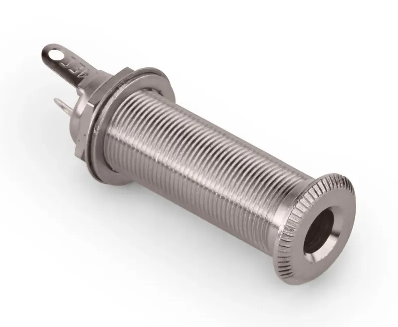MEC M 50100 C Stereo barrel jack, Chróm