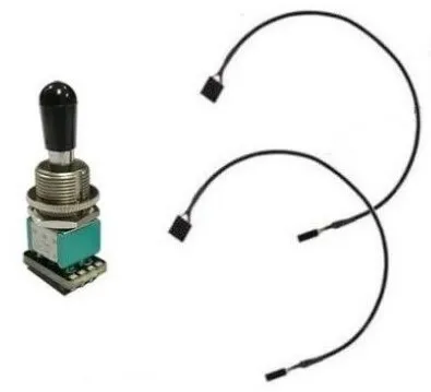 EMG 3-Polový Prepínač Typ Gibson Čierna