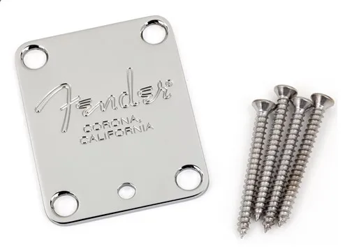 Fender Originál Kryt Krku Na Gitaru Chrom