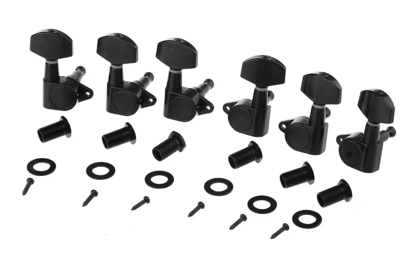 Partsland J101 Sada Ladiacich Mechanik Pre Elektrickú Gitaru 3L+3R Čierna