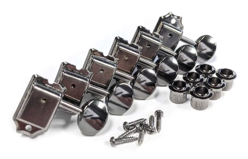 Gotoh SD91-05M – Vintage F-style ladiace mechaniky 6L, Cosmo Black