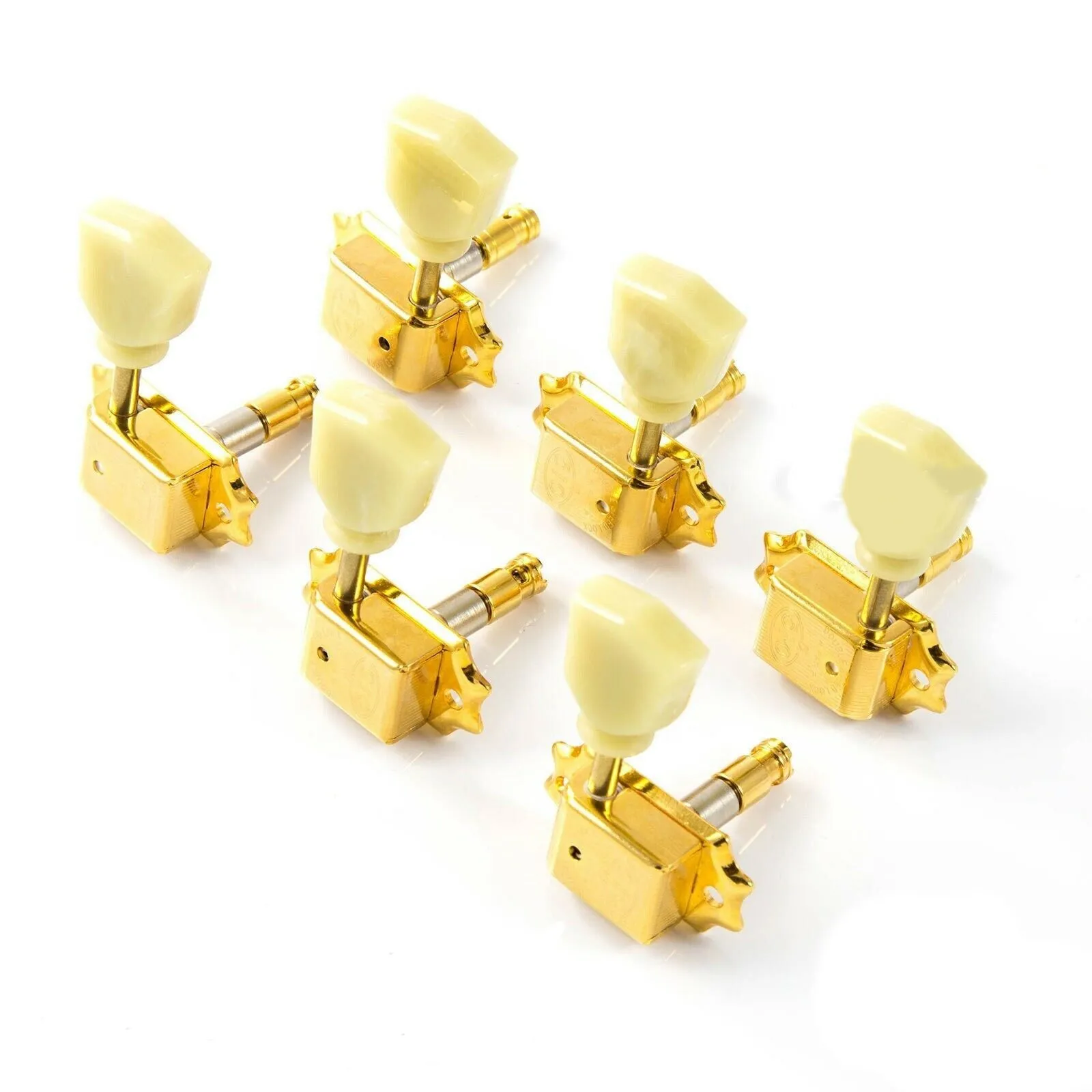 Gotoh SD91-SL MG – Uzamykateľné Vintage G-style mechaniky 3L+3R, Zlaté