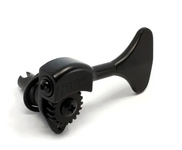 Hipshot Licensed Ultralite 3/8" Ladiaca mechanika pre Basgitaru Y- Kľúč / ľavá strana / Čierna