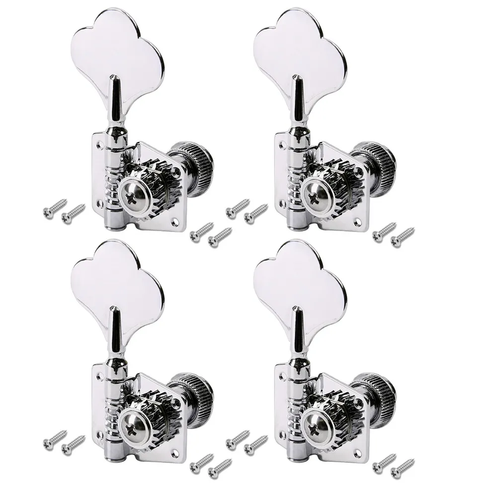 Partsland JB20 Sada Ladiacich Mechaník pre Basgitaru Chrome J-P Bass