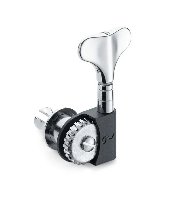 Schaller BM Light Ladiaca Mechanika Pre Basgitaru Pravá Strana Čierna-Chrom