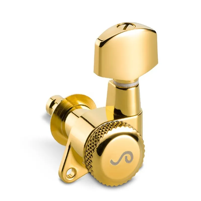 Schaller M6 135 Uzamykacia Ladiaca Mechanika Pre Gitaru Pravá Strana Zlatá