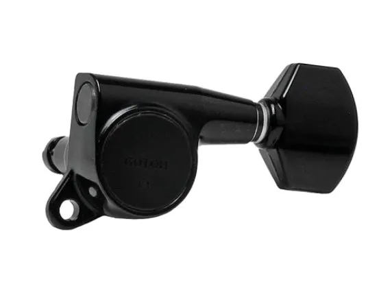 Gotoh SG381-07 MG Uzamykacia Ladiaca Mechanika pre Gitaru Ľavá Strana Struny E,H,G Čierna
