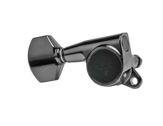 Gotoh SG381-07 MG Uzamykacia Ladiaca Mechanika pre Gitaru Pravá Strana Struny E,A,D Cosmo-black