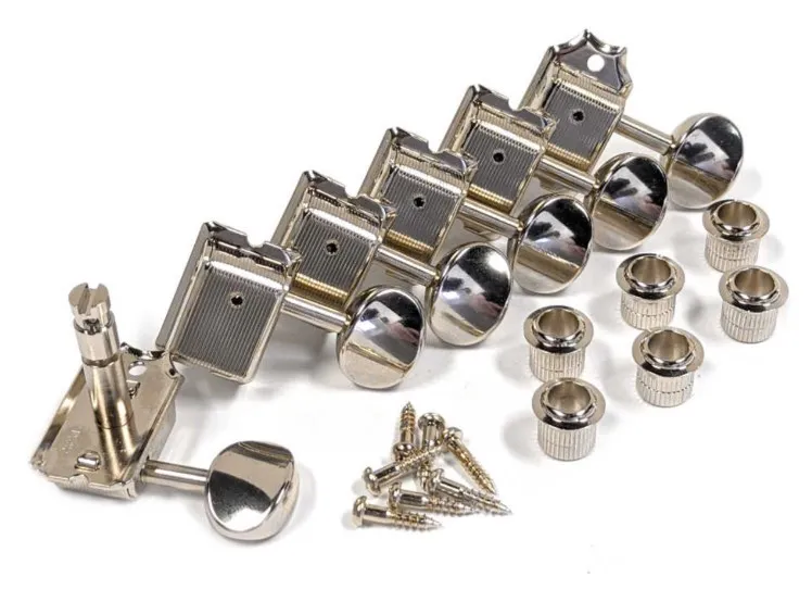 Gotoh SD91-05M-MG – Uzamykateľné Vintage F-style mechaniky 6L, Nikel