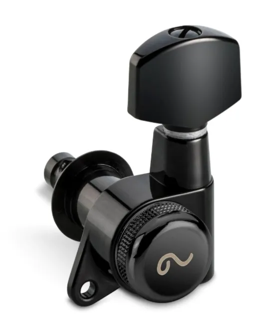 Schaller M6 135 Uzamykacia Ladiaca Mechanika Pre Gitaru Pravá Strana Čierna