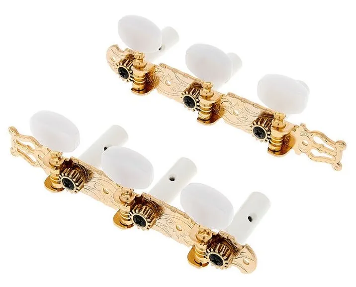 Gotoh 35G450 – Sada ladiacich mechaník pre klasickú gitaru, 10mm, Zlatá