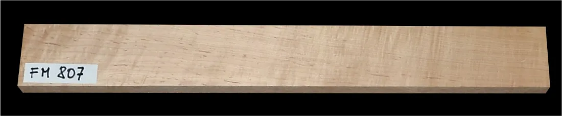 Javor Fladrový FM807 Drevo na Gitarový Krk 765 x 98 x 30 mm