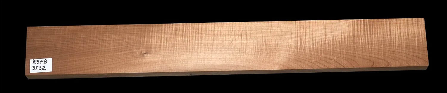 Pečený Javor Vlnitý CA Krk Gitara / Basgitara  RSFB-3533