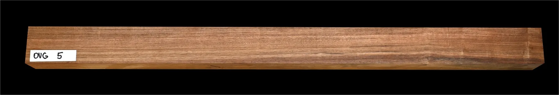 Ovangkol – Drevo na krk gitary a basgitary OVG-5 | 1200 x 90 x 60 mm