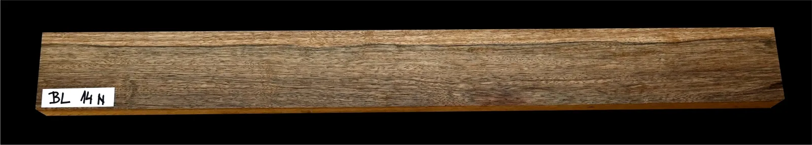 Čierna Limba (Korina) – Drevo na gitarový krk BL14 | 1100 x 120 x 50 mm