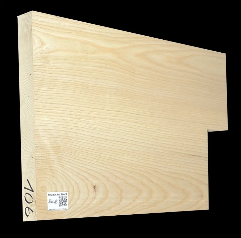 Bahenný Jaseň Gitarové Drevo SWE 106CL - 565/485 x 375 x 46 mm