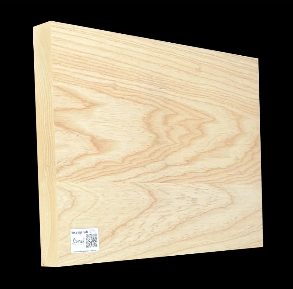 Bahenný Jaseň Gitarové Drevo SWE 74 - 423 x 340/330 x 45 mm