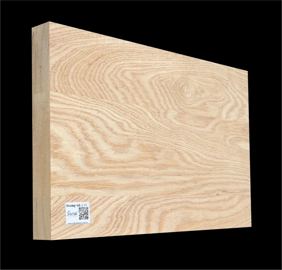 Bahenný Jaseň Gitarové drevo SWE-35 - 500 x 325/315 x 46 mm