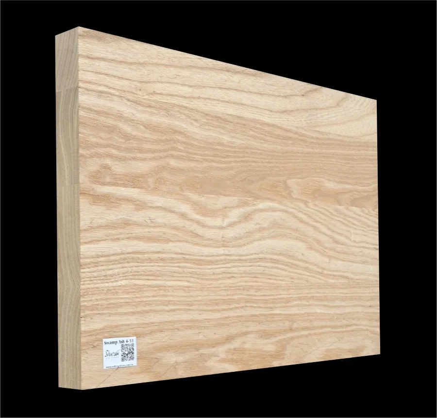 Bahenný Jaseň Gitarové drevo SWE 51 - 570 x 400 x 44 mm