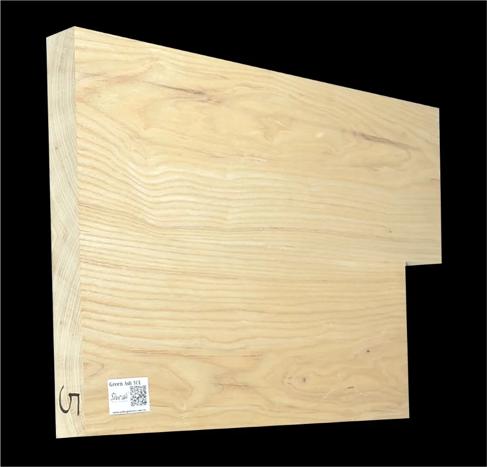 Jaseň Americký– Drevo na telo gitary AG 5 CL - 540/468 x 380 x 46 mm