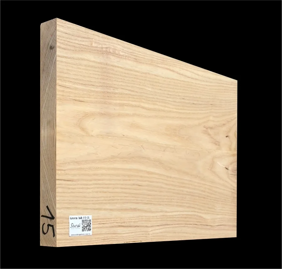 Jaseň Americký– Drevo na telo gitary AG 15 CL - 470 x 360/335 x 46 mm