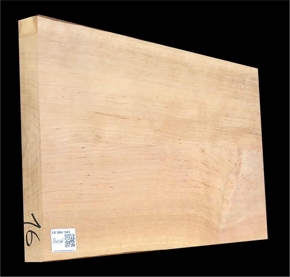 Jelša Svetlá Drevo na Gitaru Kaliber JL 16CL- 550 x 365/335 x 46 mm