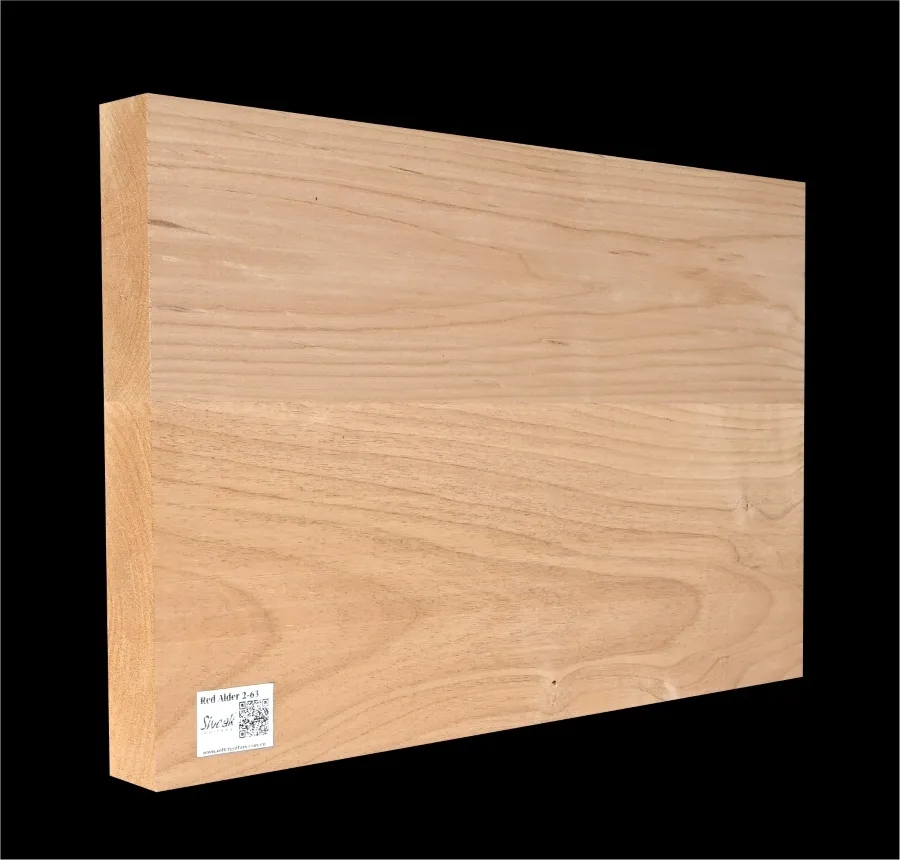 Jelša Americká Gitarové drevo ARA 63- 530 x 350 x 46 mm