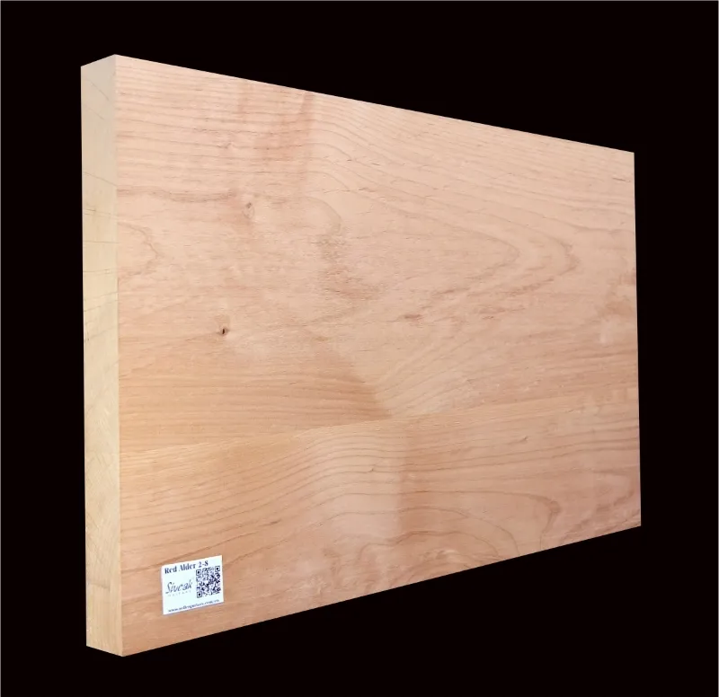 Americká Jelša Gitarové drevo ARA 8 - 565 x 390/370 x 46 mm 