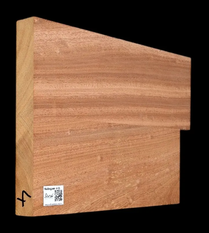 Mahagón Drevo na Gitaru MHGS 4CL - 485/440 x 340 x 46 mm