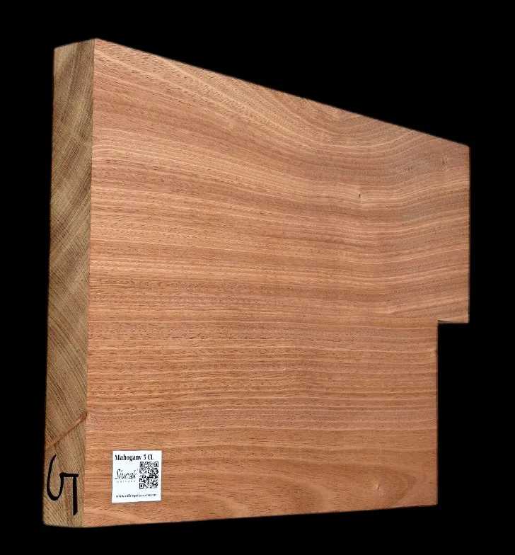 Mahagón Drevo na Gitaru MHGS 5CL - 485/430 x 340 x 46 mm