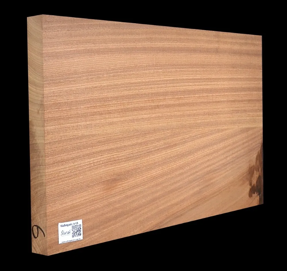 Mahagón Drevo na Gitaru- Basgitaru 595 x 392 x 45 mm
