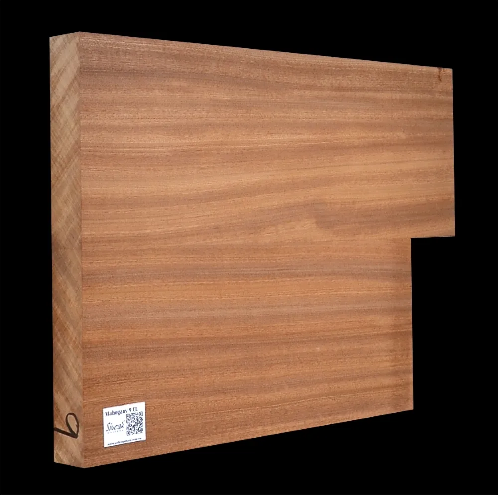 Mahagón Drevo na Gitaru- Basgitaru 545/465 x 390 x 46 mm