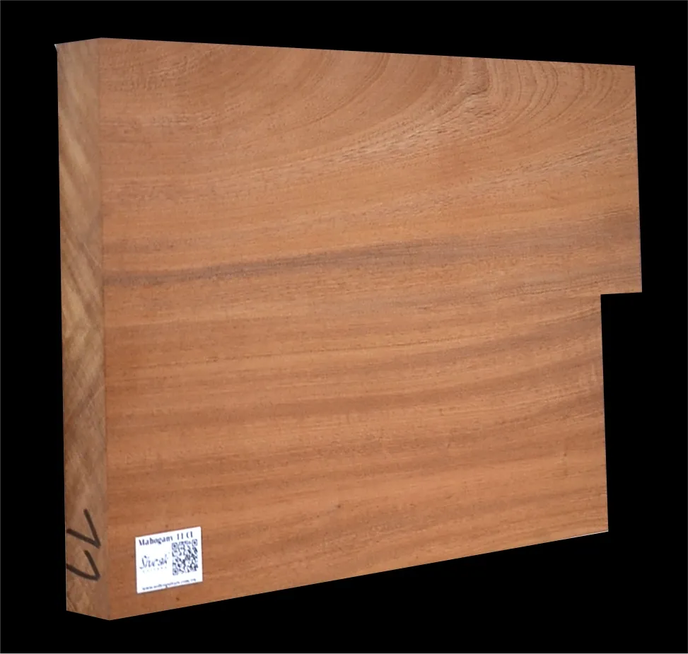 Mahagón Drevo na Gitaru  490/443 x 345 x 45 mm