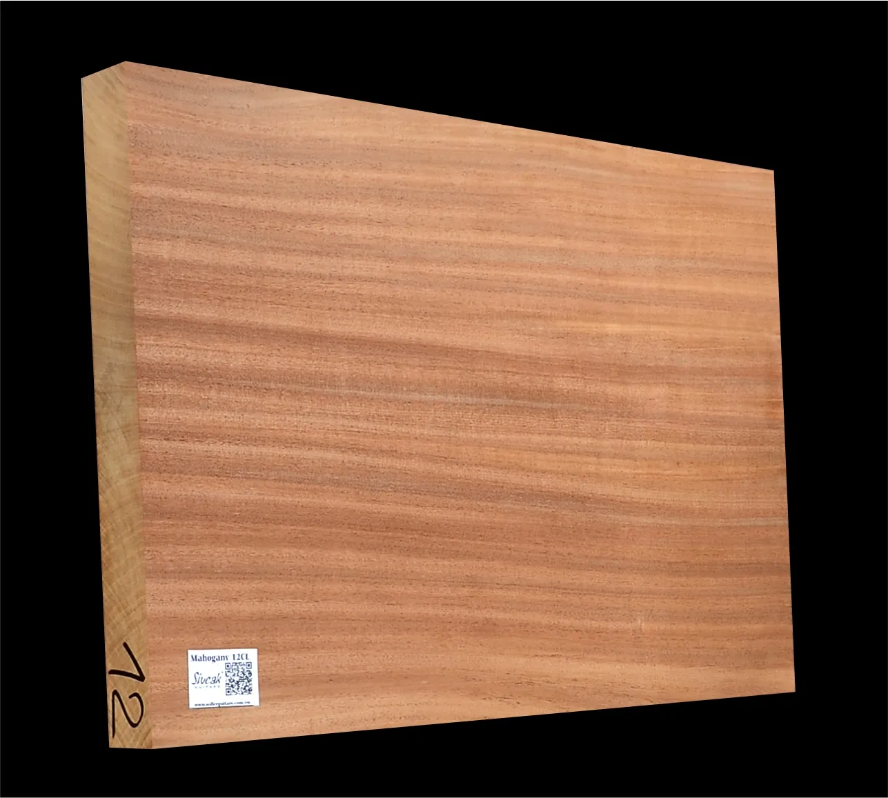 Mahagón Drevo na Gitaru 590 x 400 x 46 mm