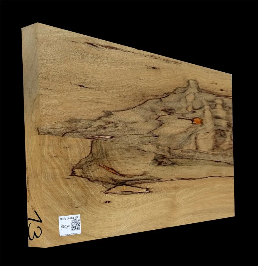 Čierna Limba Gitarové drevo BL 13 CL - 540 x 360/325 x 46 mm
