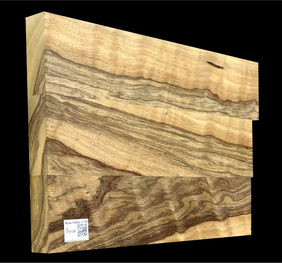 Čierna Limba Gitarové drevo BL 718 - 545/515 x 360 x 46mm