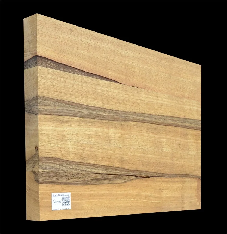 Čierna Limba Gitarové drevo BL 43 - 535 x 395 x 45 mm