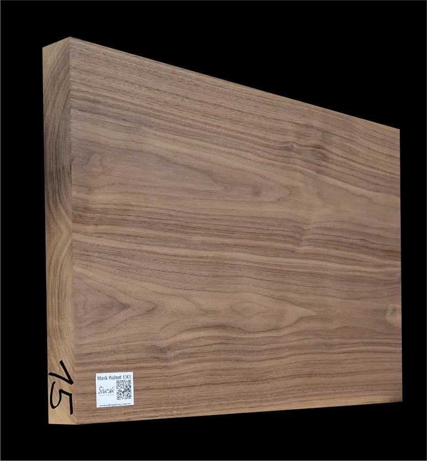 Orech Čierny USA Gitarové drevo BWT 15 CL - 555 x 375 x 46 mm