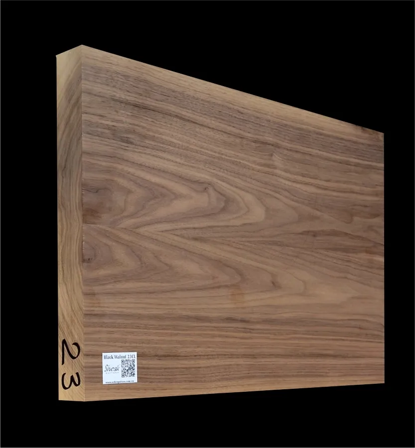 Orech Čierny USA Gitarové drevo BWT 23 CL - 555 x 375 x 46 mm