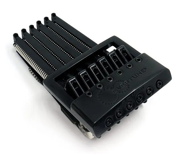 EverTune F-model – Kobylka pre 6-strunovú gitaru, typ Strat Čierna