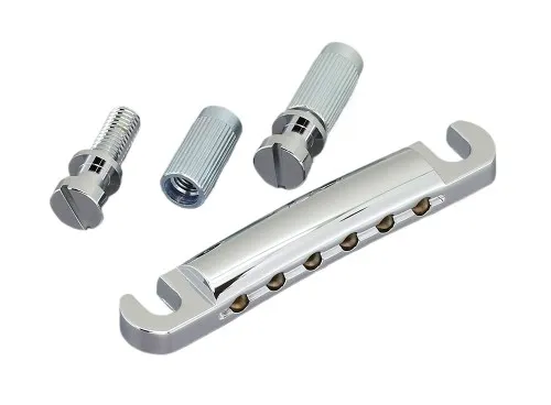 Gotoh GE-101ATC – Hliníkový strunník pre 6-strunovú gitaru Les Paul, Chróm